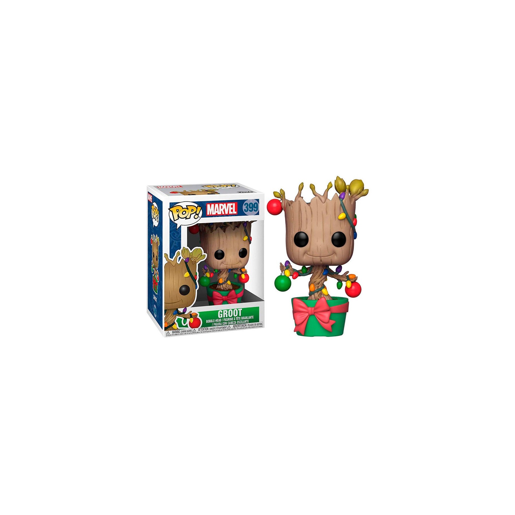 Figura POP Marvel Holiday Groot with Lights & Ornaments