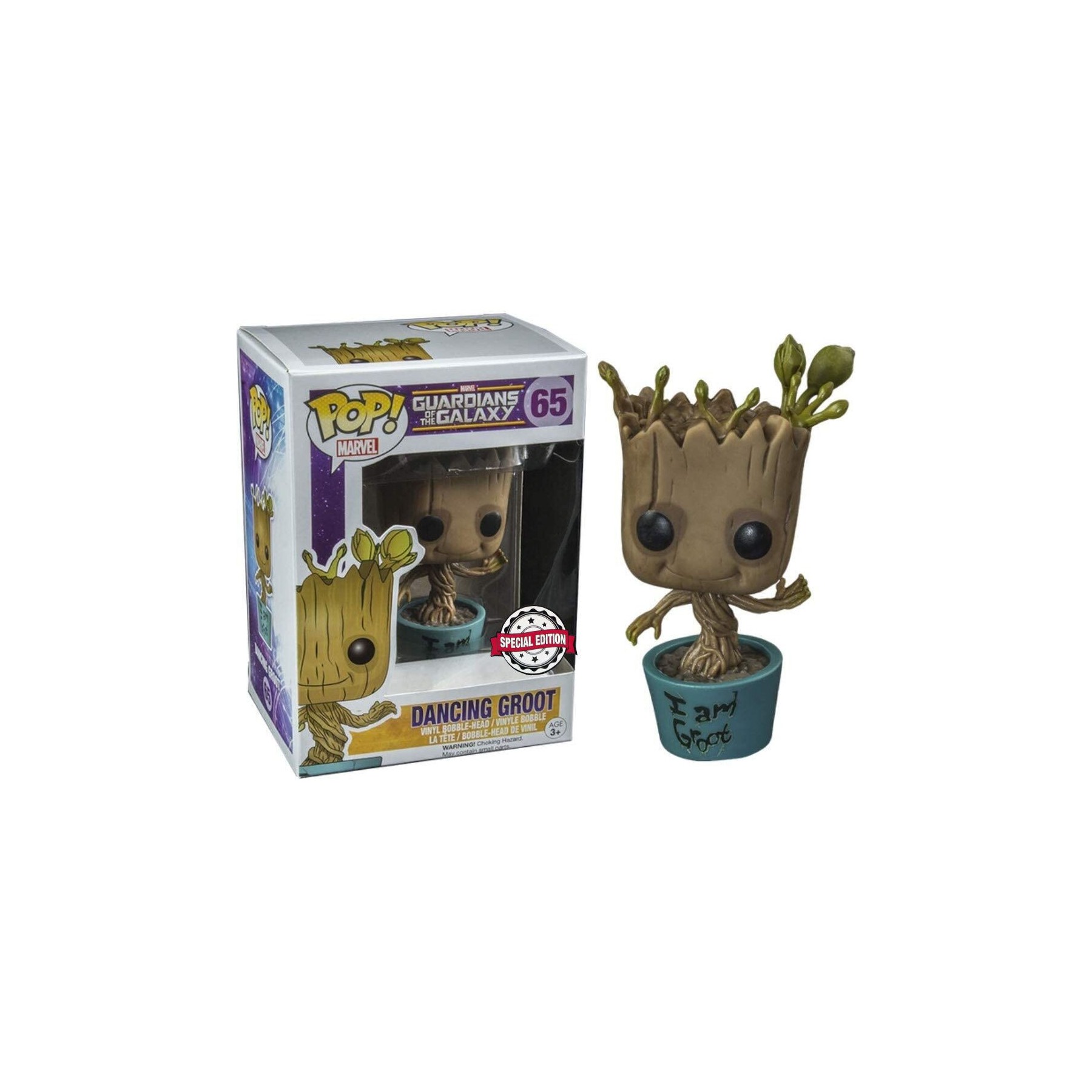 Figura POP Marvel Guardians of the Galaxy Dancing I Am Groot Exclusive