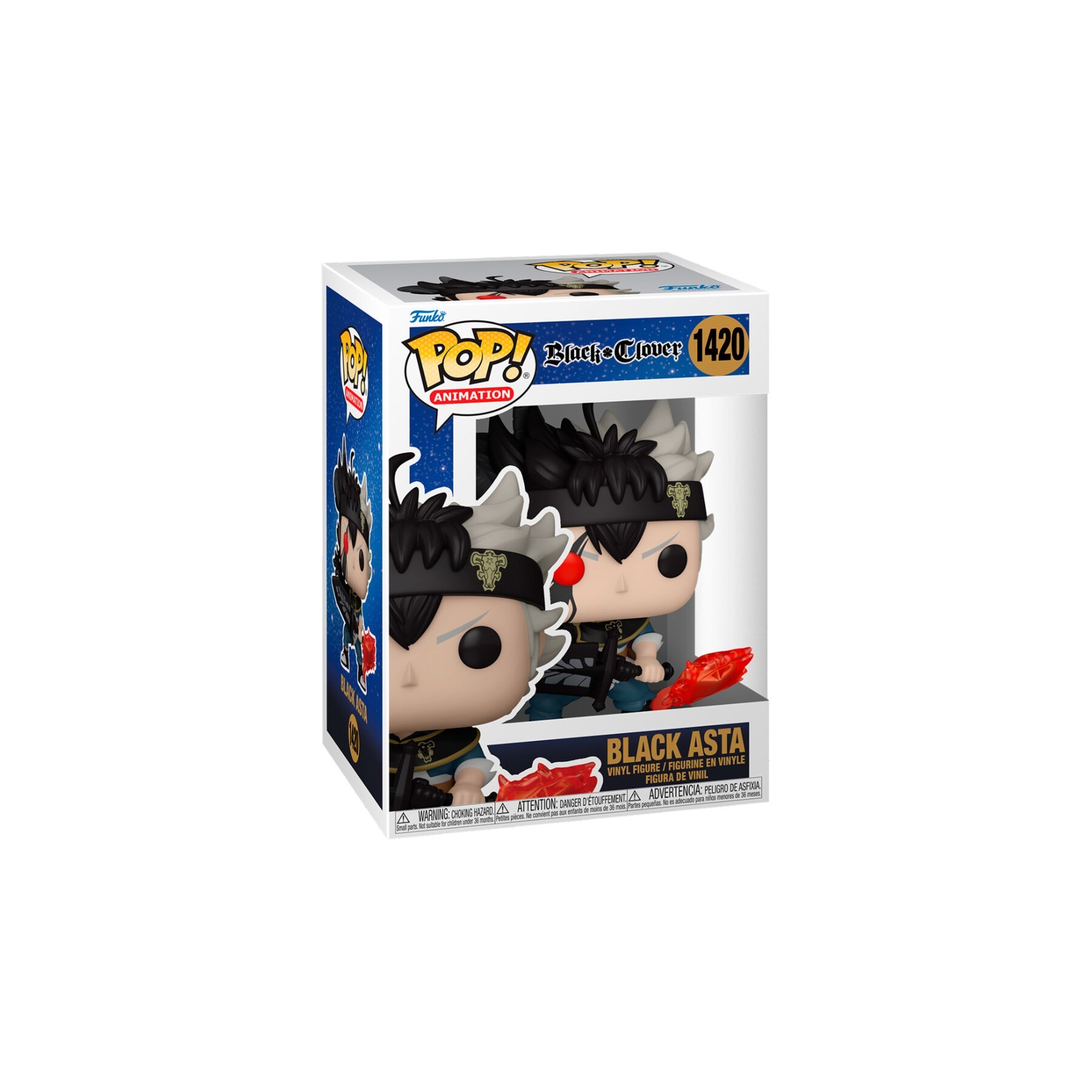 Figura POP Black Clover Black Asta