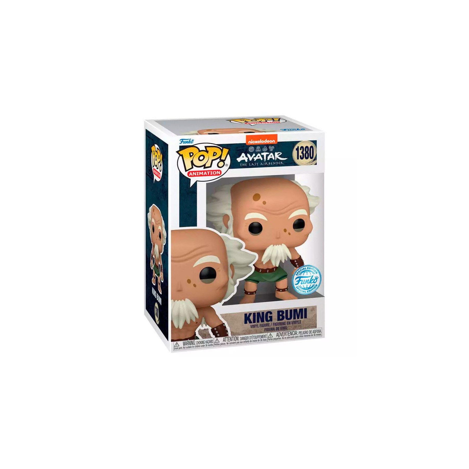Figura POP Avatar The Last Airbender King Bumi Exclusive