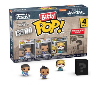 Blister 4 figuras Bitty POP Avatar The Last Airbender Katara