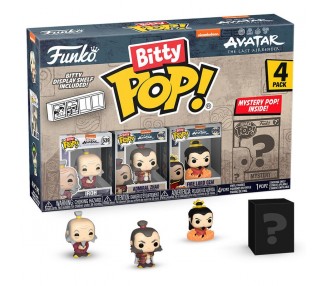 Blister 4 figuras Bitty POP Avatar The Last Airbender Iroh