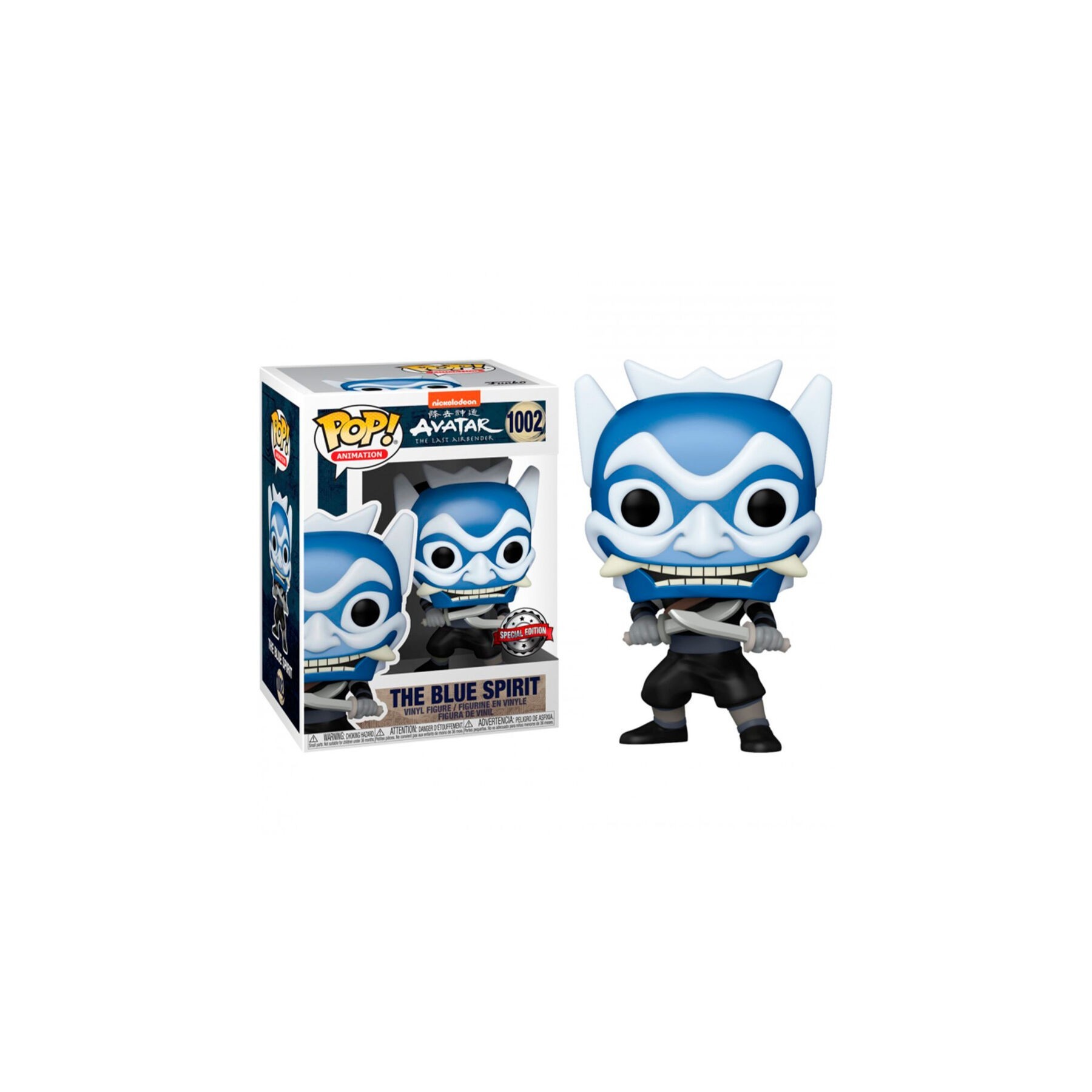 Figura POP Avatar The Last Airbender The Blue Spirit Exclusive