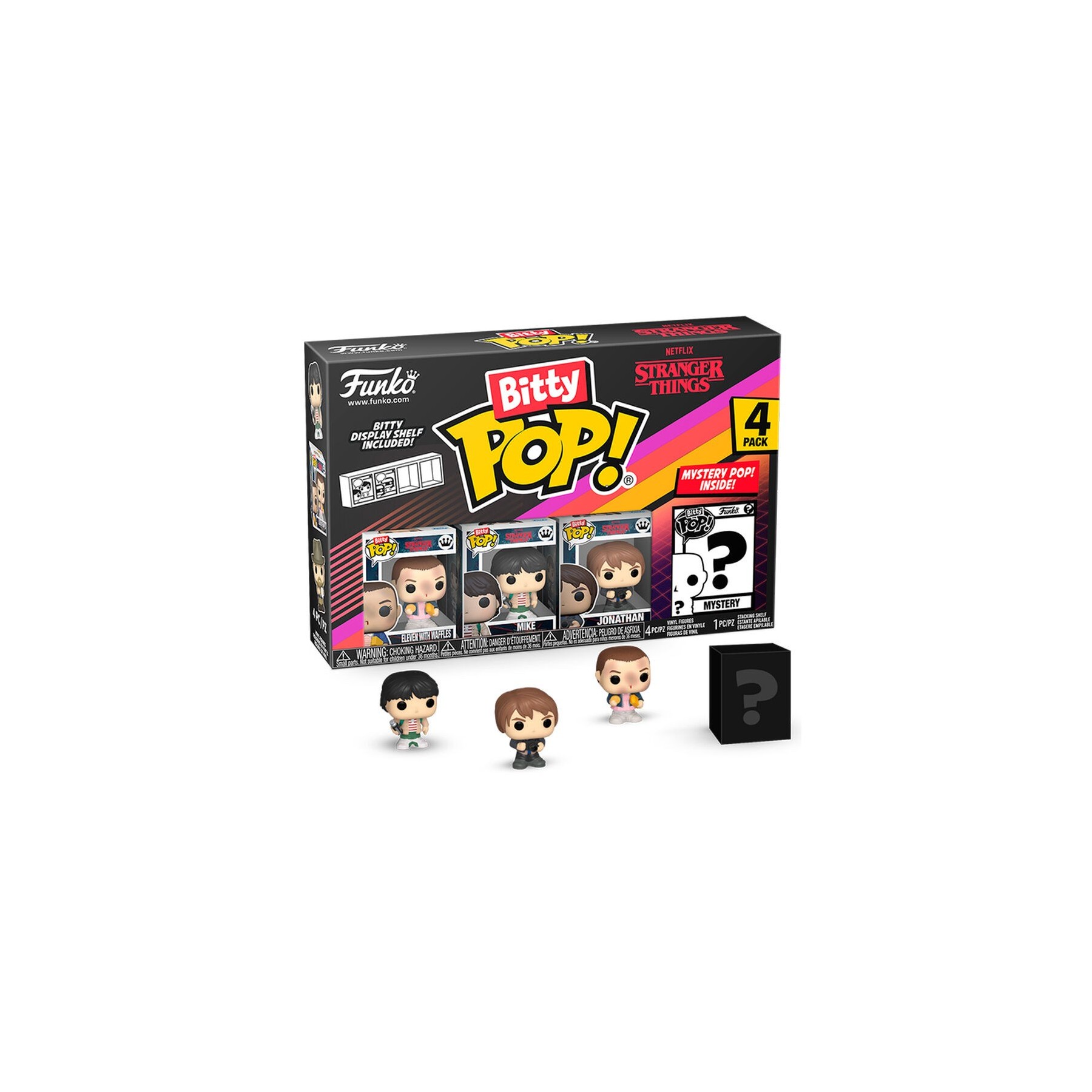Blister 4 figuras Bitty POP Stranger Things Eleven
