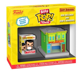 Figura Bitty POP Town Bobs Burgers - Bobs Burgers