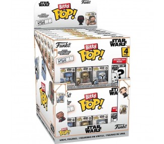 Blister 4 figuras Bitty POP The Mandalorian Star Wars surtido