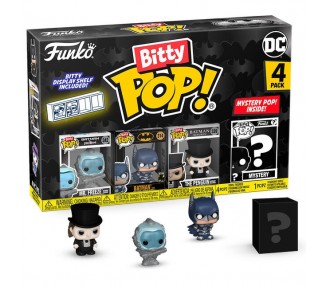 Blister 4 figuras Bitty POP DC Comics Batman 85th Anniversary Mr. Freeze