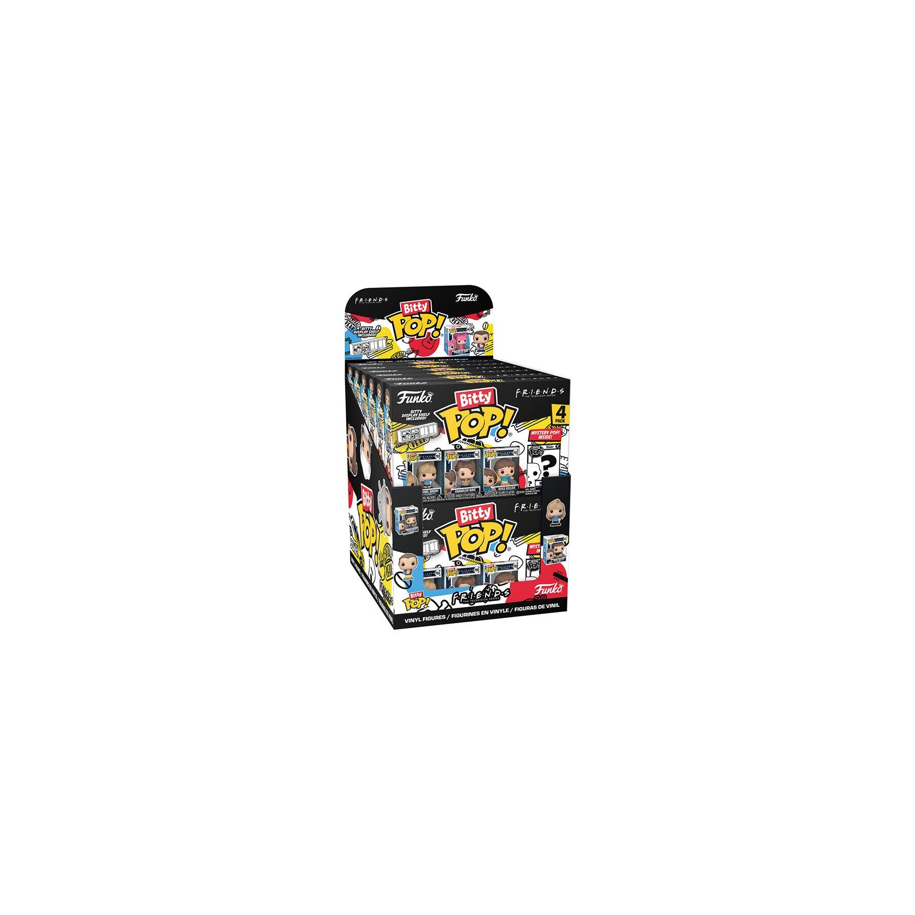 Blister 4 figuras Bitty POP Friends surtido