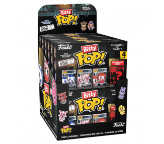 Blister 4 figuras Bitty POP Five Nights at Freddys surtido