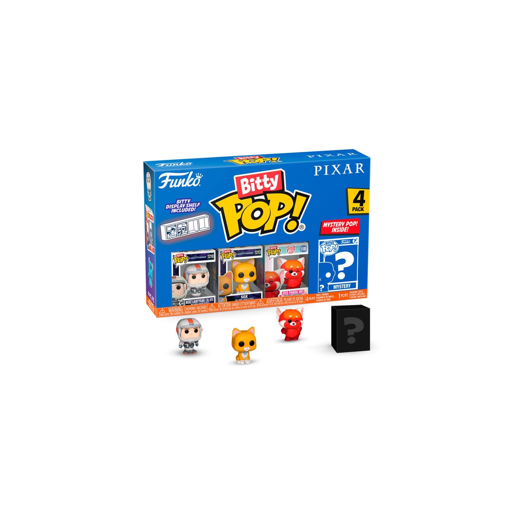 Blister 4 figuras Bitty POP Disney Pixar Lightyear