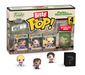 Blister 4 figuras Bitty POP Park and Recreation Goddess