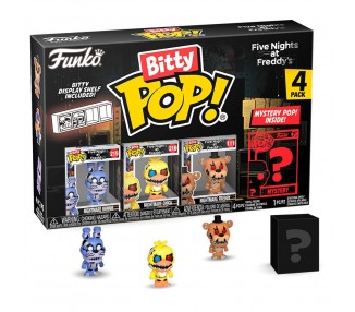 Blister 4 figuras Bitty POP Five Nights at Freddys Nightmare Bonnie