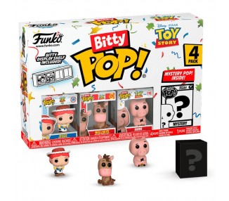 Blister 4 figuras Bitty POP Disney Toy Story Jessie
