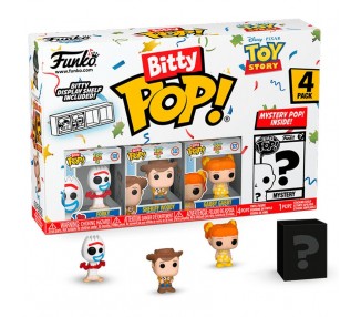 Blister 4 figuras Bitty POP Disney Toy Story Forky