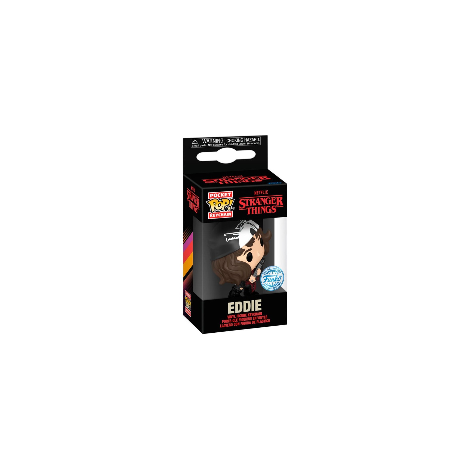 Llavero Pocket POP Stranger Things Eddie