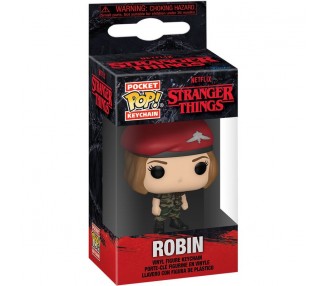 Llavero Pocket POP Stranger Things Hunter Robin