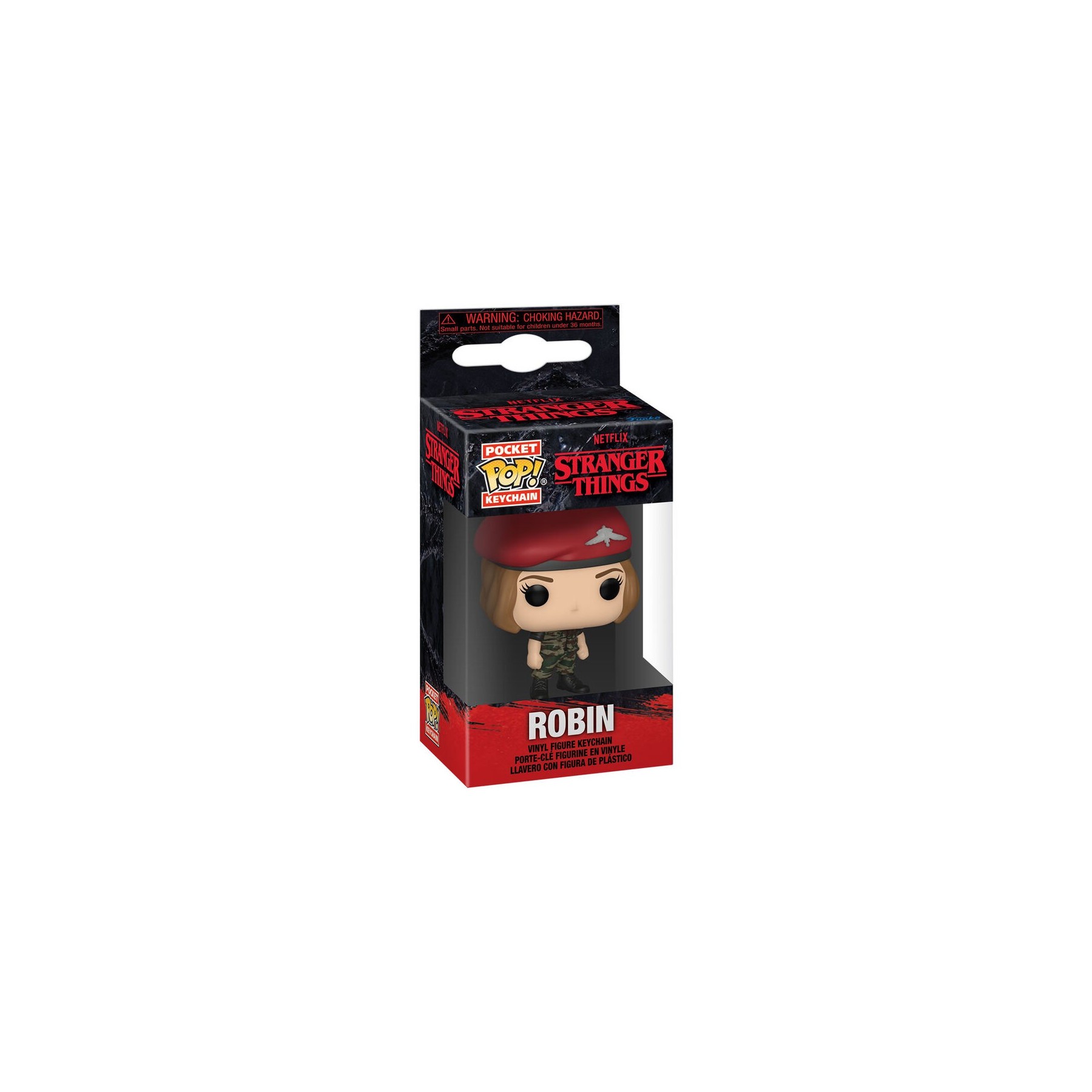 Llavero Pocket POP Stranger Things Hunter Robin