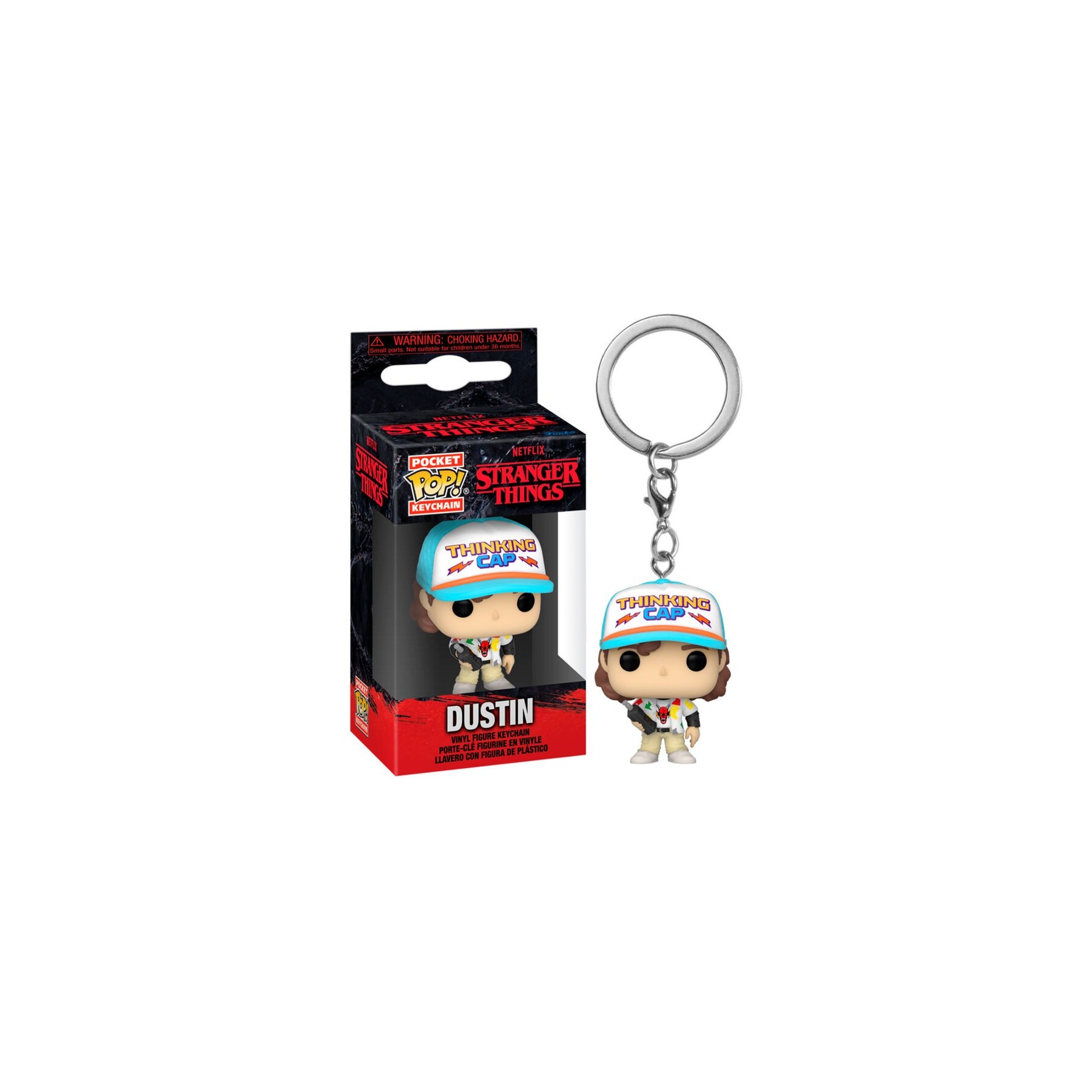 Llavero Pocket POP Stranger Things Dustin