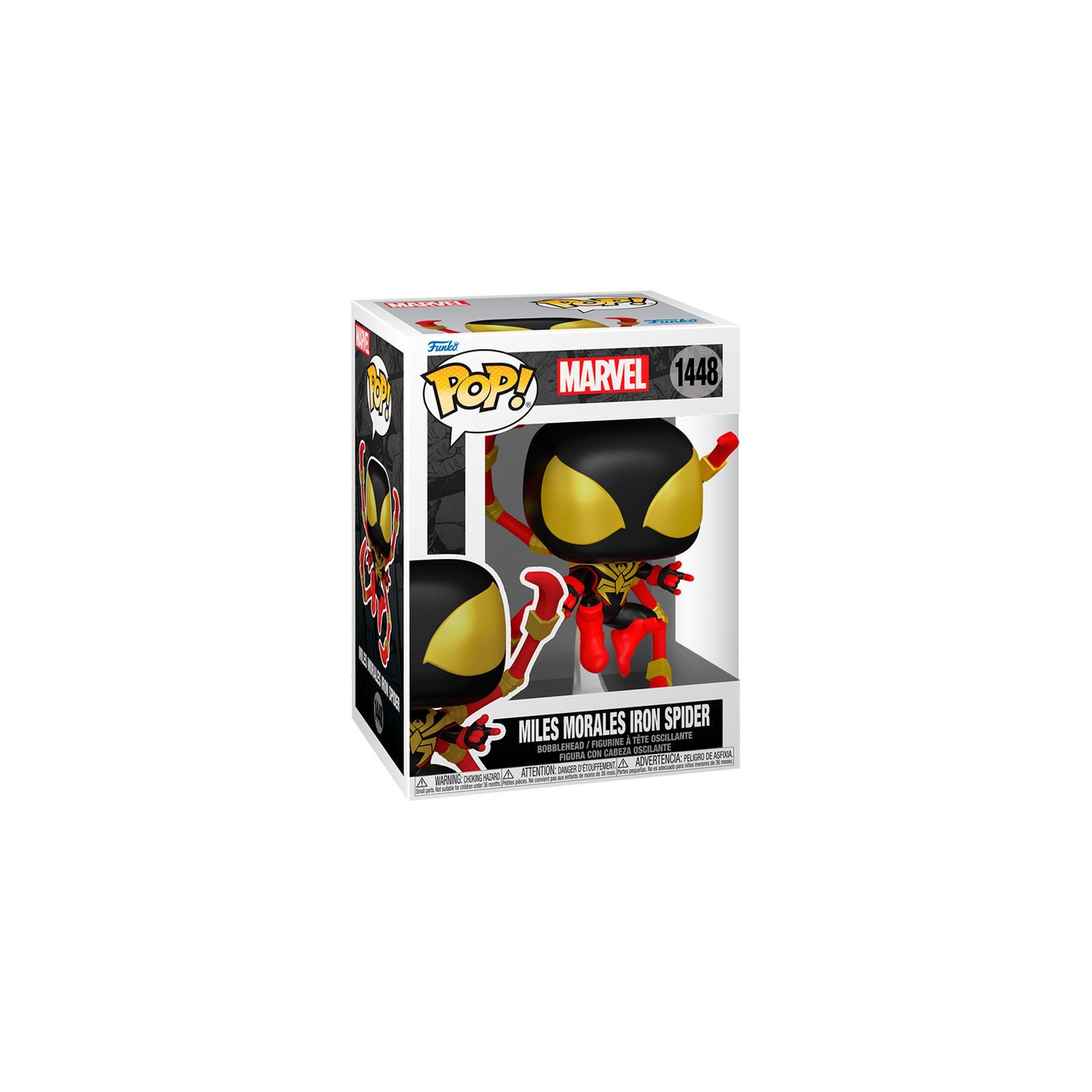 Figura POP Marvel Miles Morales Iron Spider