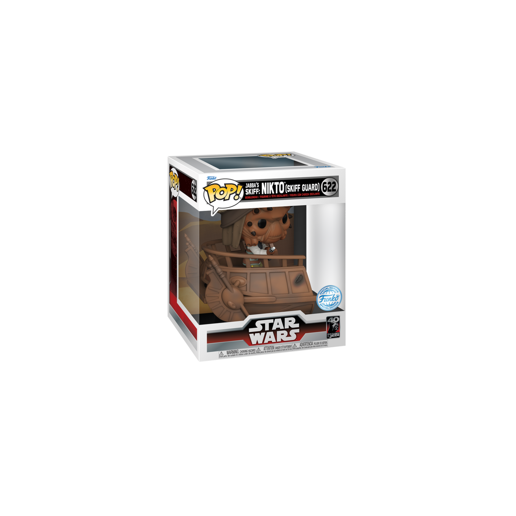 Figura POP Deluxe Star Wars Nikto Skiff Guard Exclusive