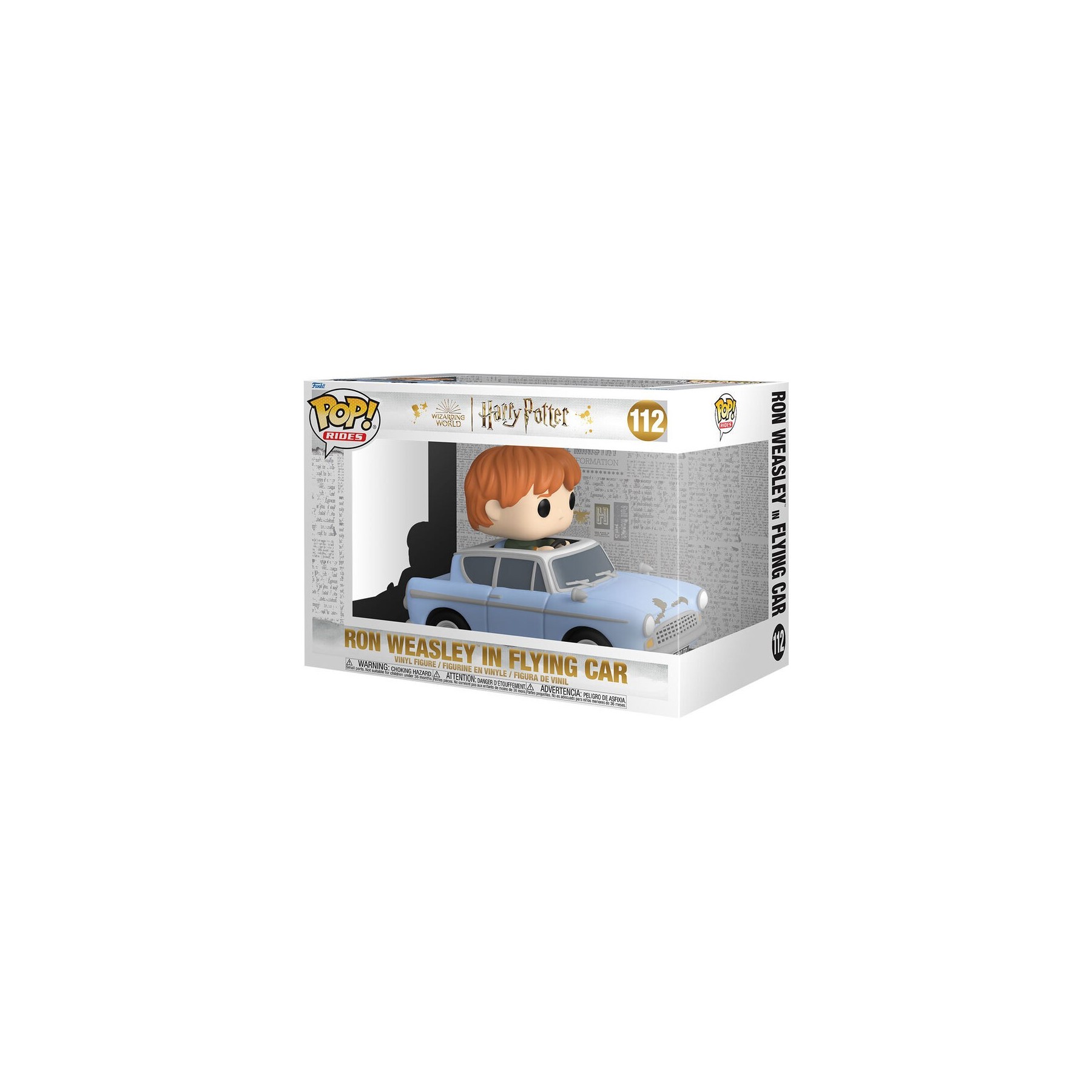 Figura POP Harry Potter Ron Weasley in Flying Car