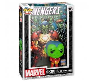 Figura POP Album Marvel Los Vengadores Avengers Skrull as Iron Man Exclusive