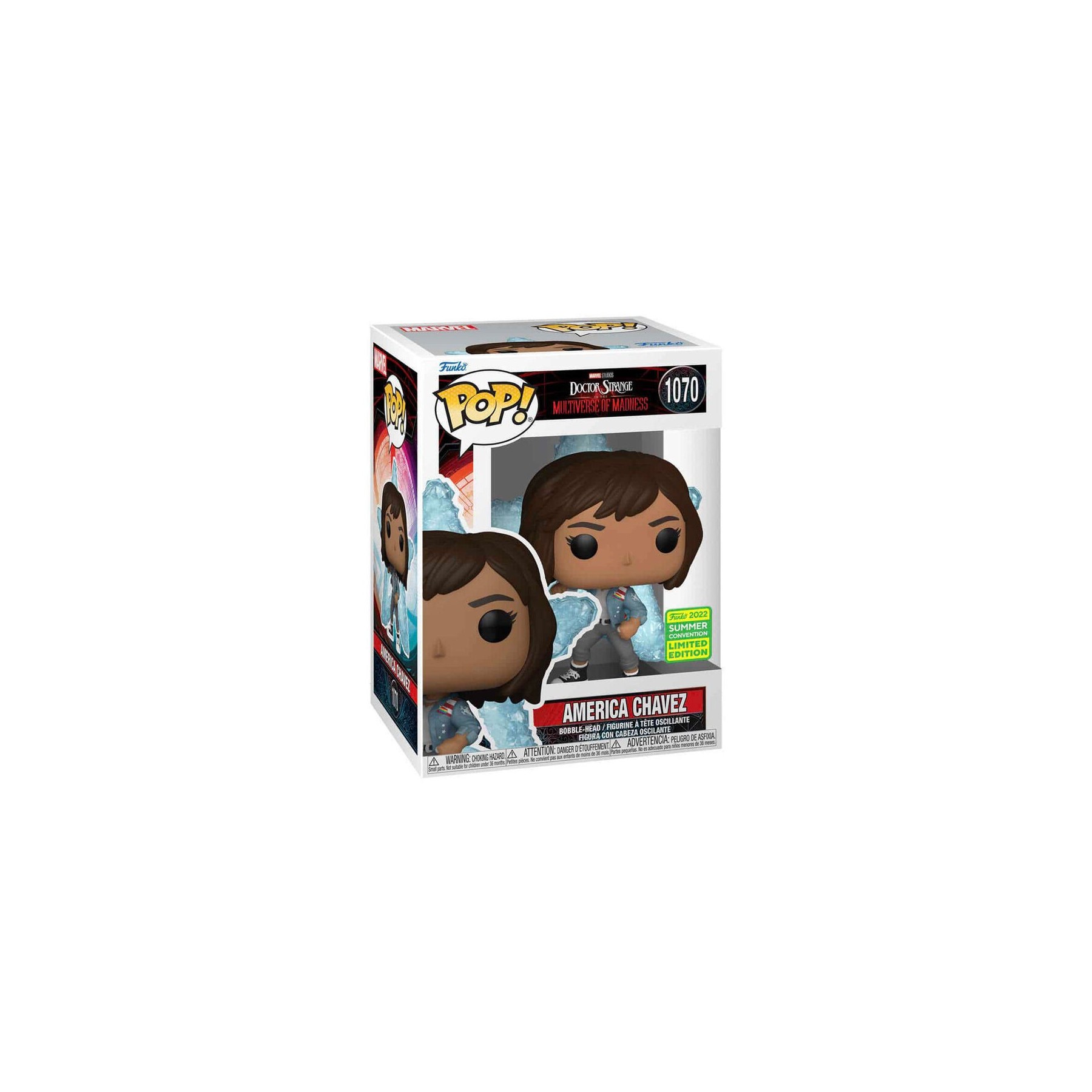 Figura POP Marvel Doctor Strange Multiverse of Madness America Chavez Exclusive