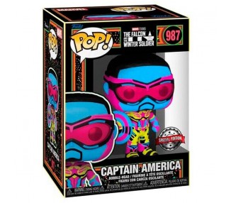 Figura POP Marvel Falcon y el Soldado de Invierno Capitan America Exclusive