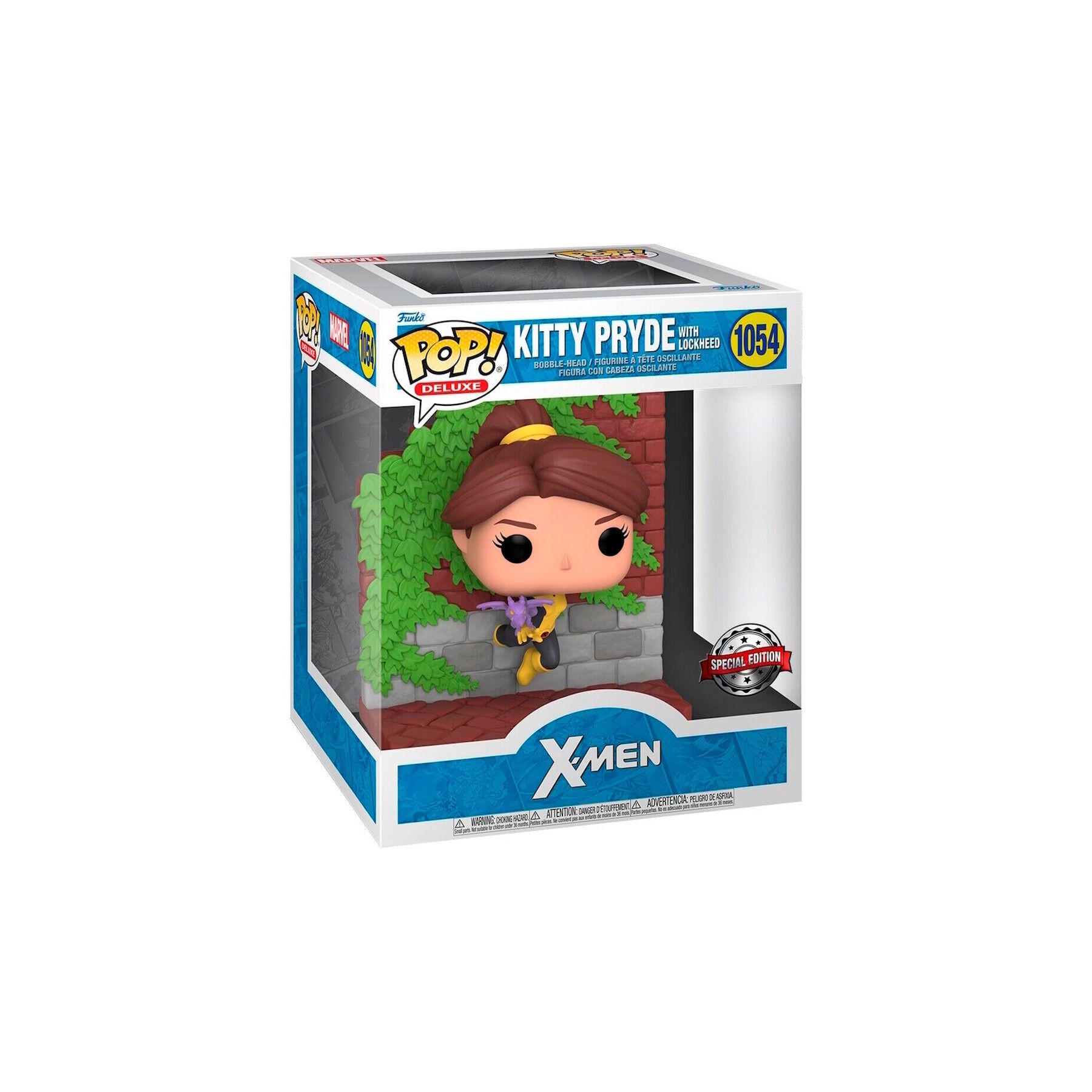 Figura POP Deluxe Marvel X-Men Kitty Pryde with Lockheed Exclusive