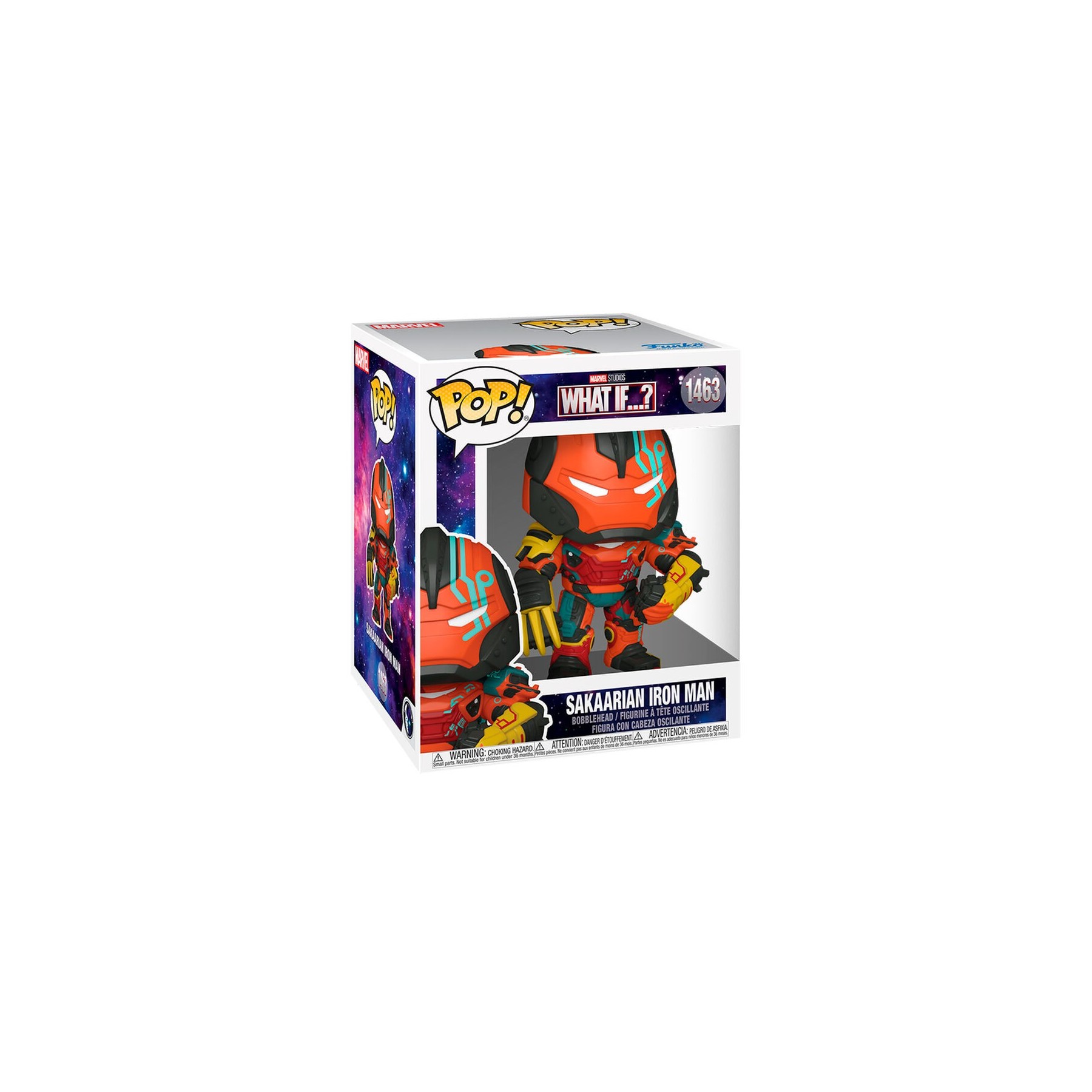 Figura POP Super Marvel What IF Sakaarian Iron Man