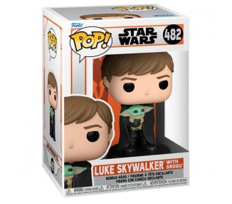 Figura POP Star Wars Mandalorian Luke with Child