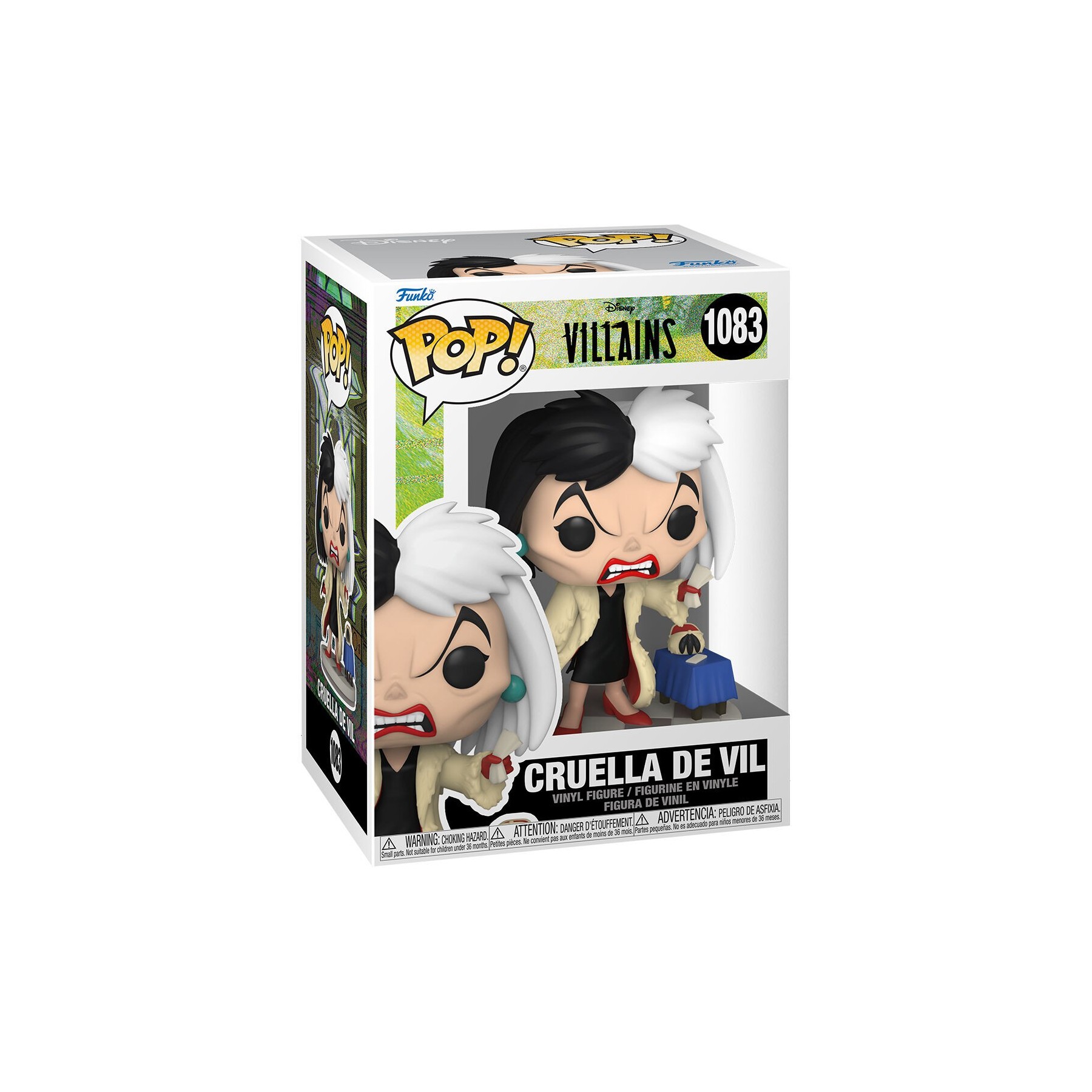 Figura POP Disney Villains Cruella de Vil