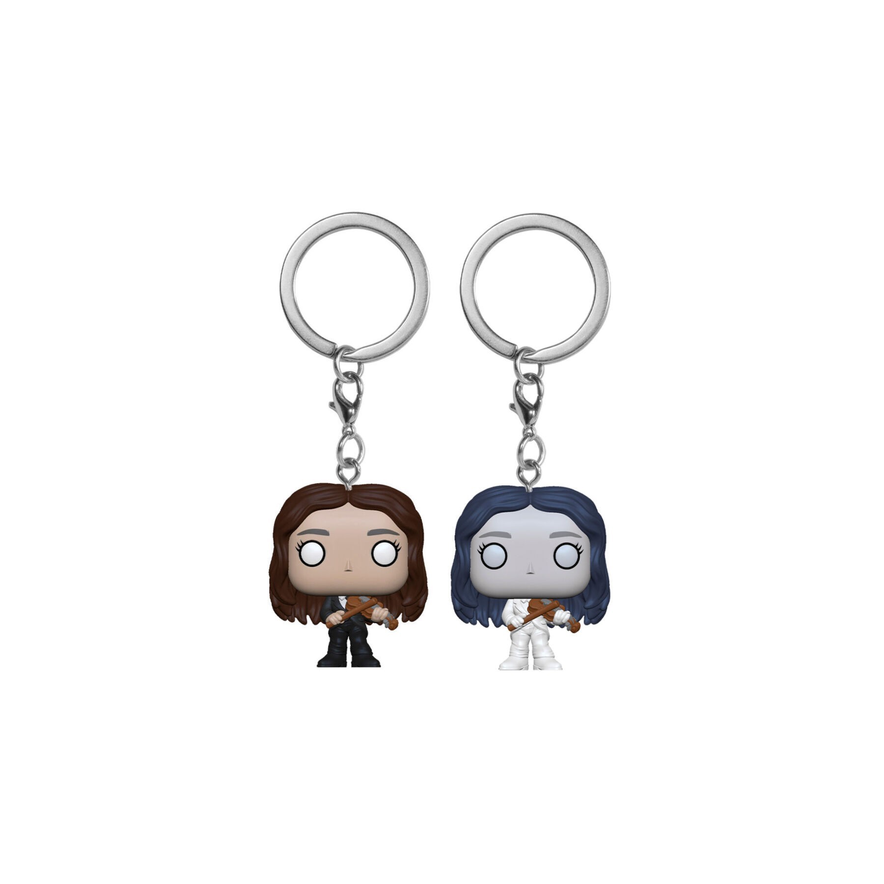 Llavero Pocket POP Umbrella Academy Vanya + Chase
