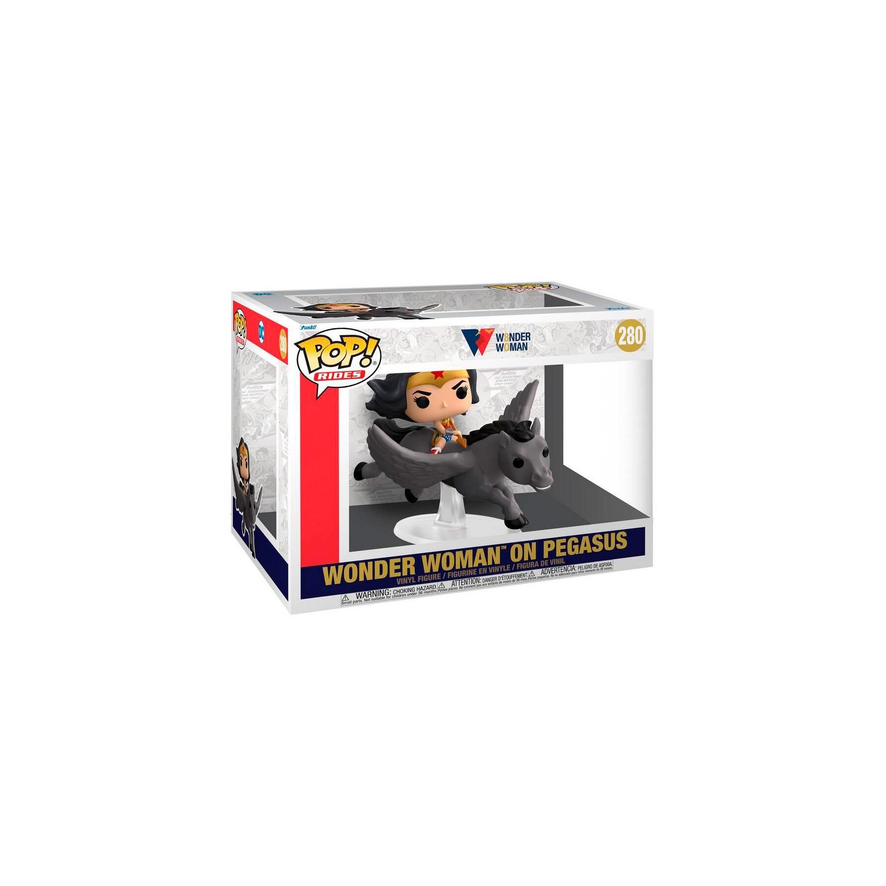 Figura POP DC Wonder Woman 80th Wonder Woman on Pegasus