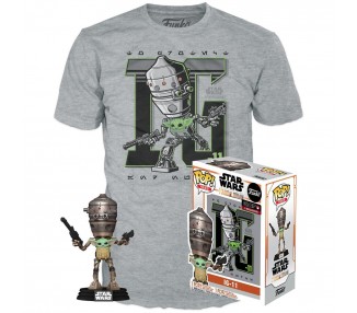 Set figura POP & Tee Star Wars IG-11 With the Child Exclusive