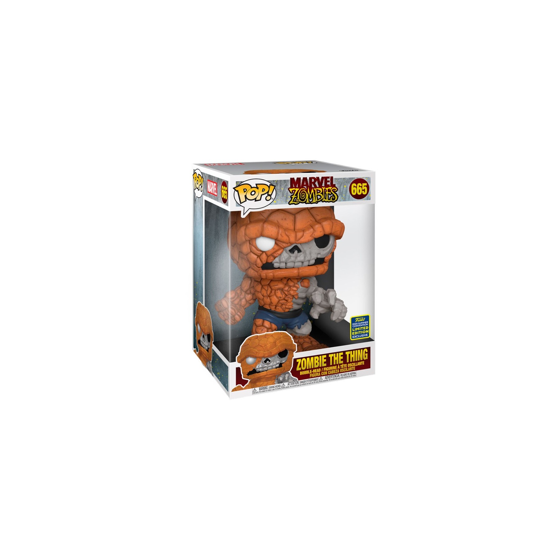 Figura POP Marvel Zombies The Thing Exclusive 25cm