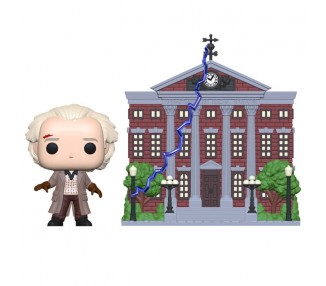 Figura POP Back To The Future Doc with Clock Tower