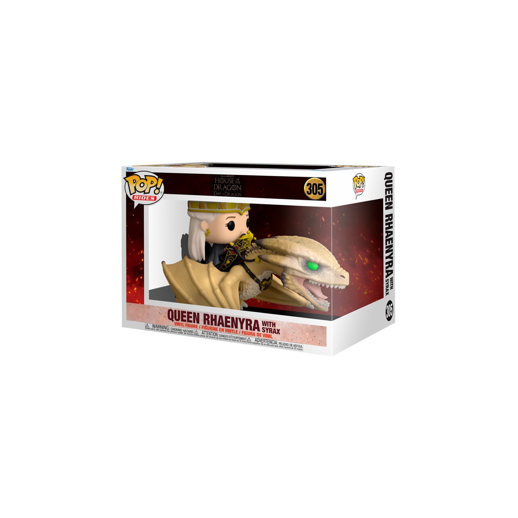Figura POP Rides Deluxe House of the Dragon Queen Rhaenyra