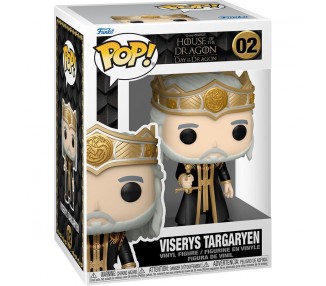 Figura POP Juego de Tronos La Casa del Dragon Viserys Targaryen