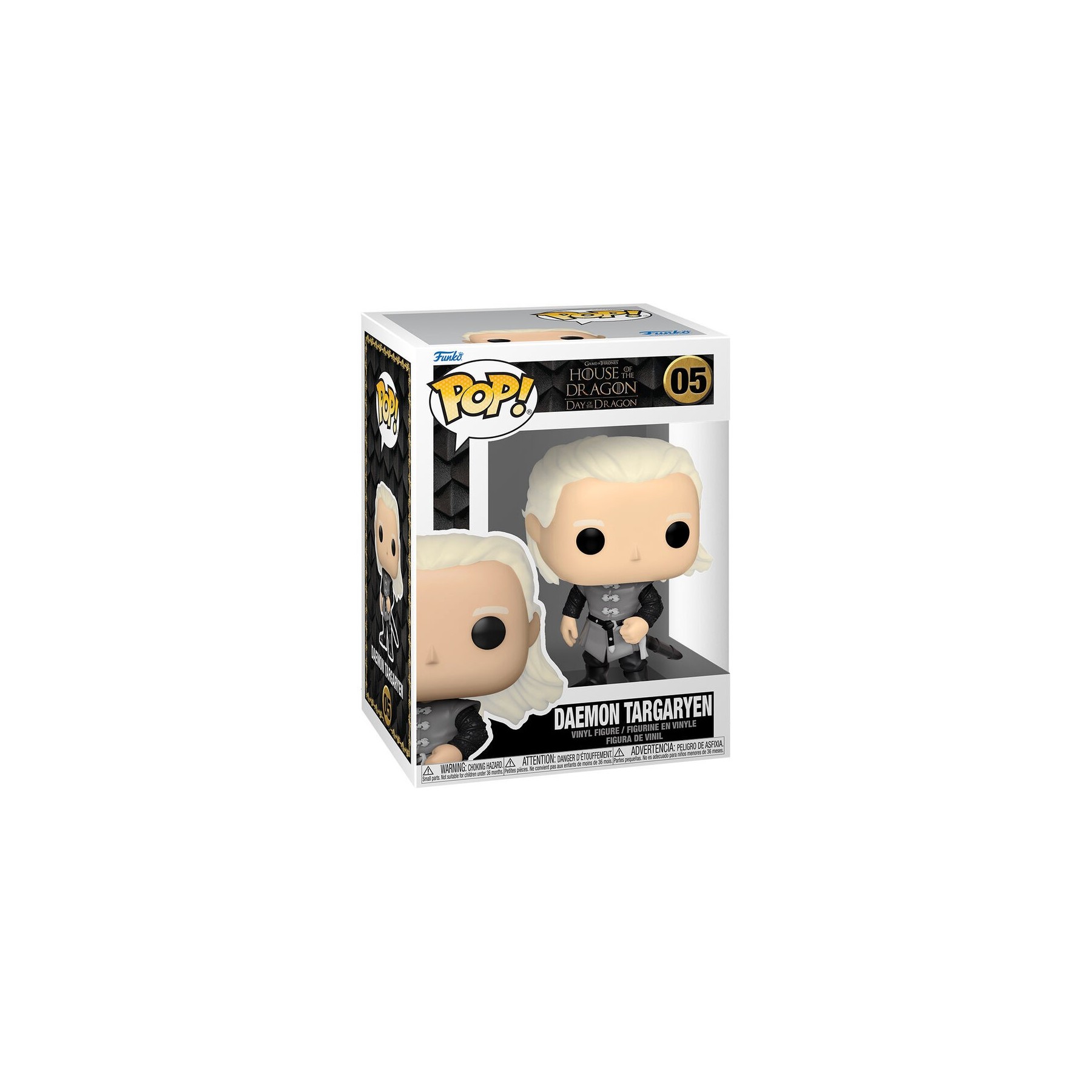 Figura POP Juego de Tronos La Casa del Dragon Daemon Targaryen