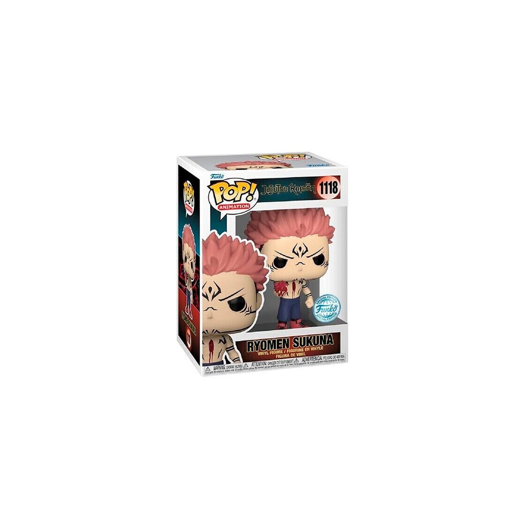 Figura POP Jujutsu Kaisen Ryomen Sukuna Exclusive