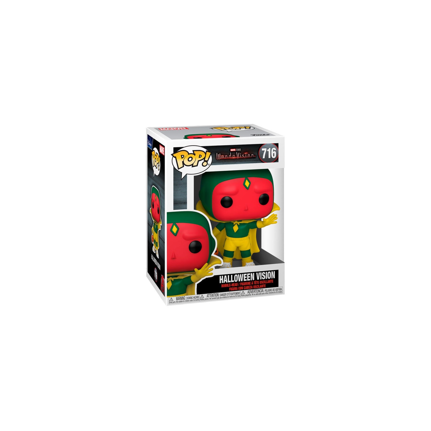 Figura POP Marvel WandaVision Vision Halloween