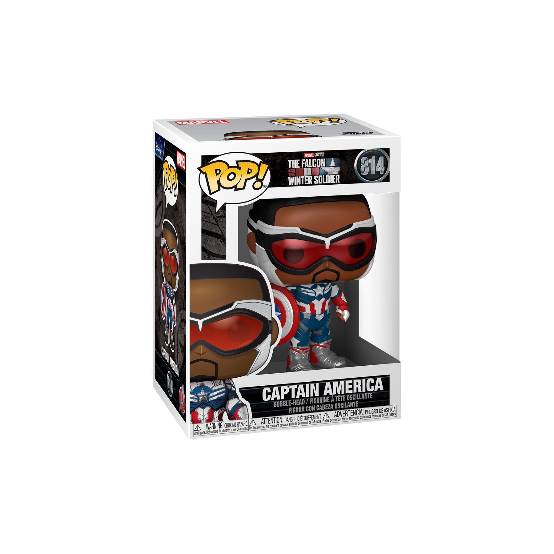 Figura POP Marvel The Falcon & Winter Soldier Captain America