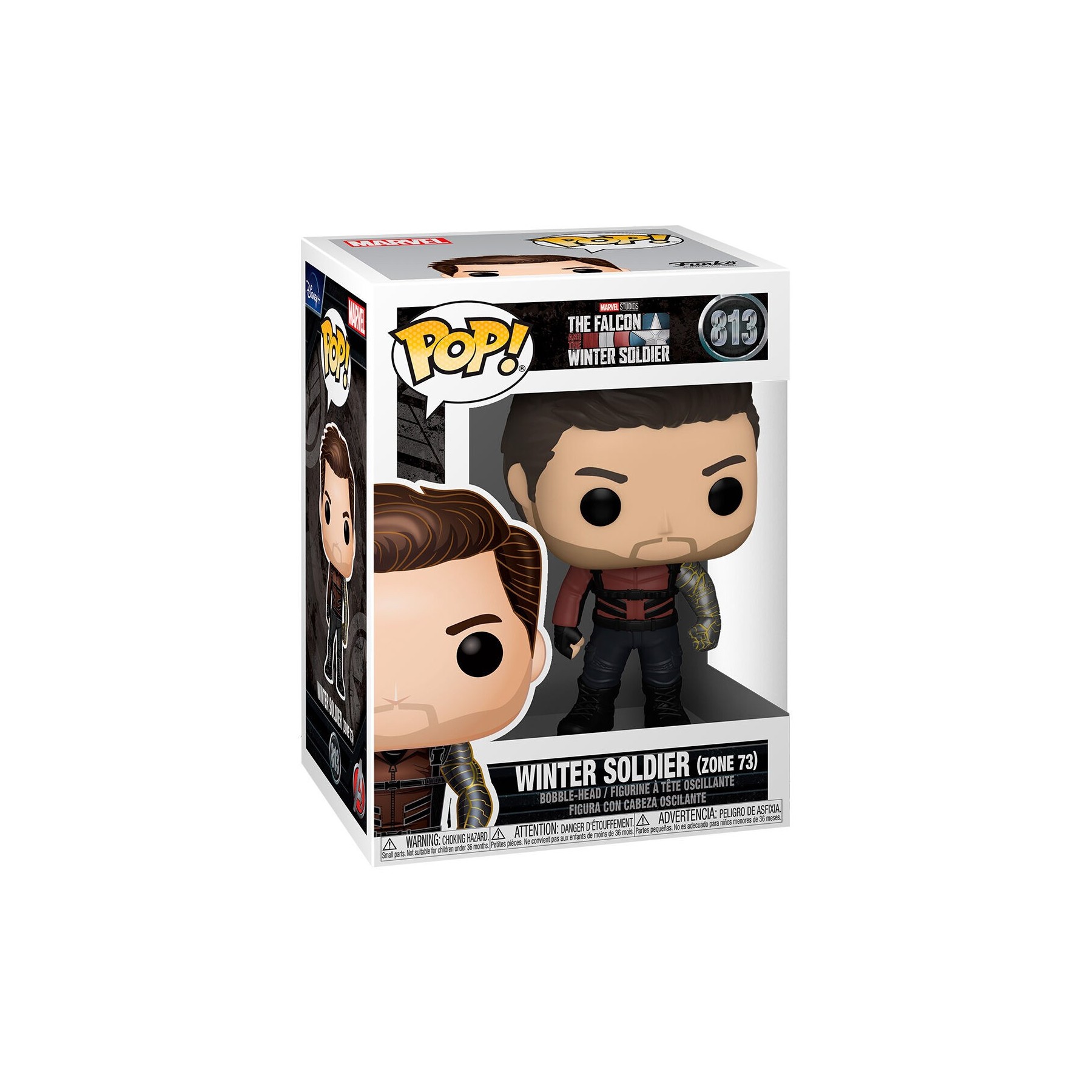 Figura POP Marvel The Falcon & Winter Soldier - Winter Soldier Zone 73