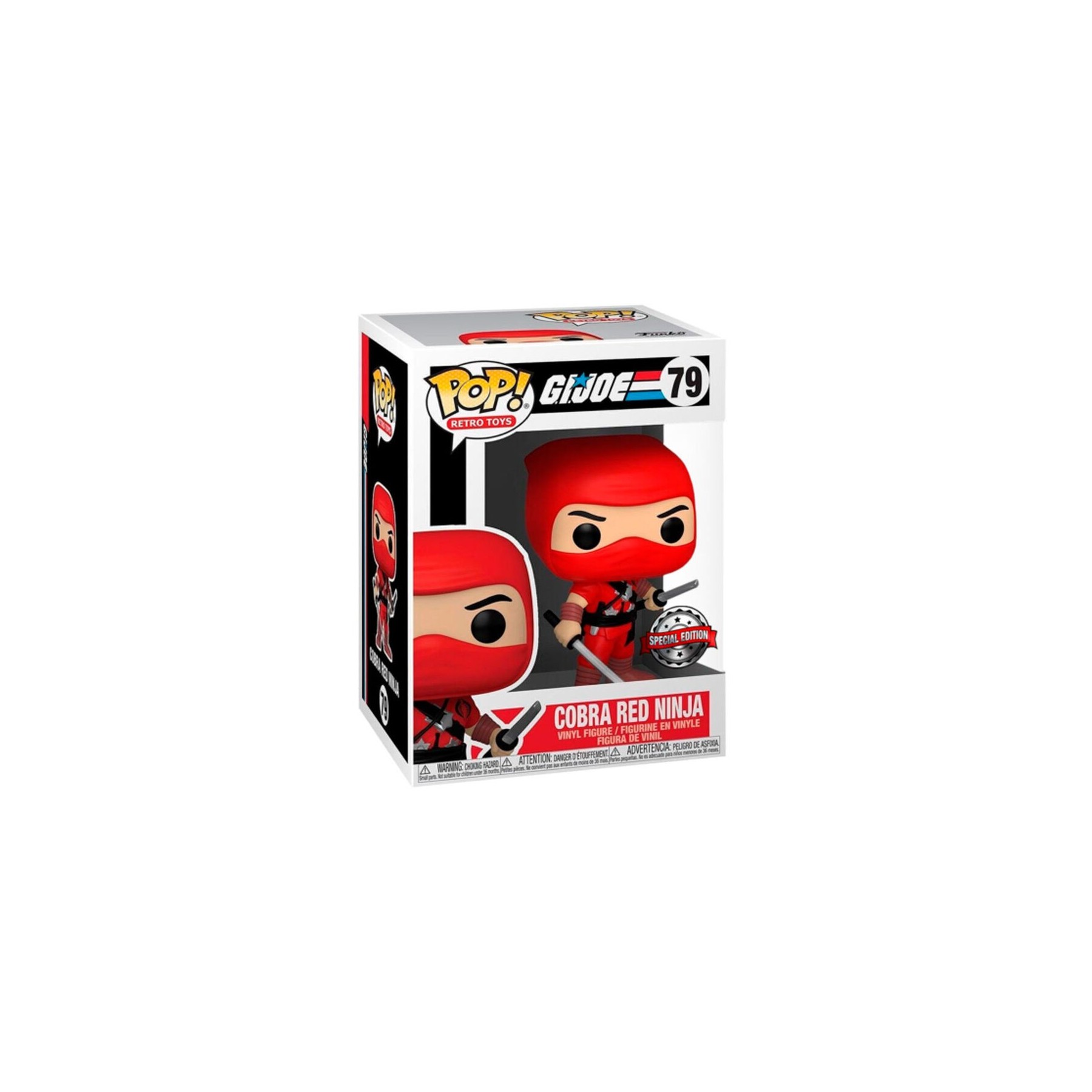 Figura POP G.I. Joe Cobra Red Ninja Exclusive