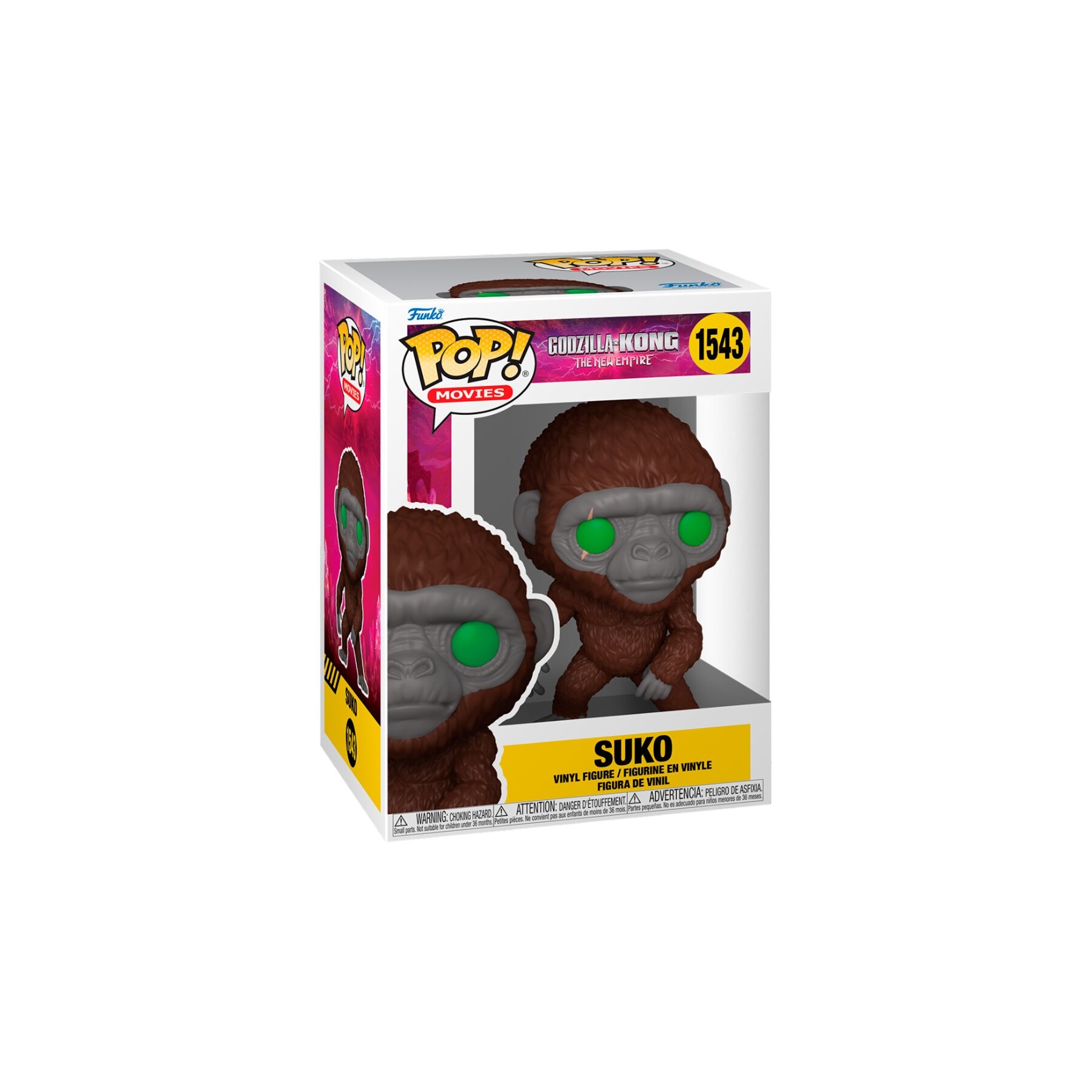 Figura POP Godzilla y Kong El nuevo imperio Suko