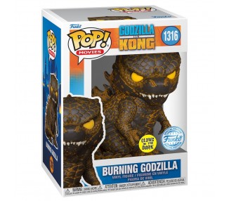 Figura POP Godzilla Vs Kong Burning Godzilla Exclusive