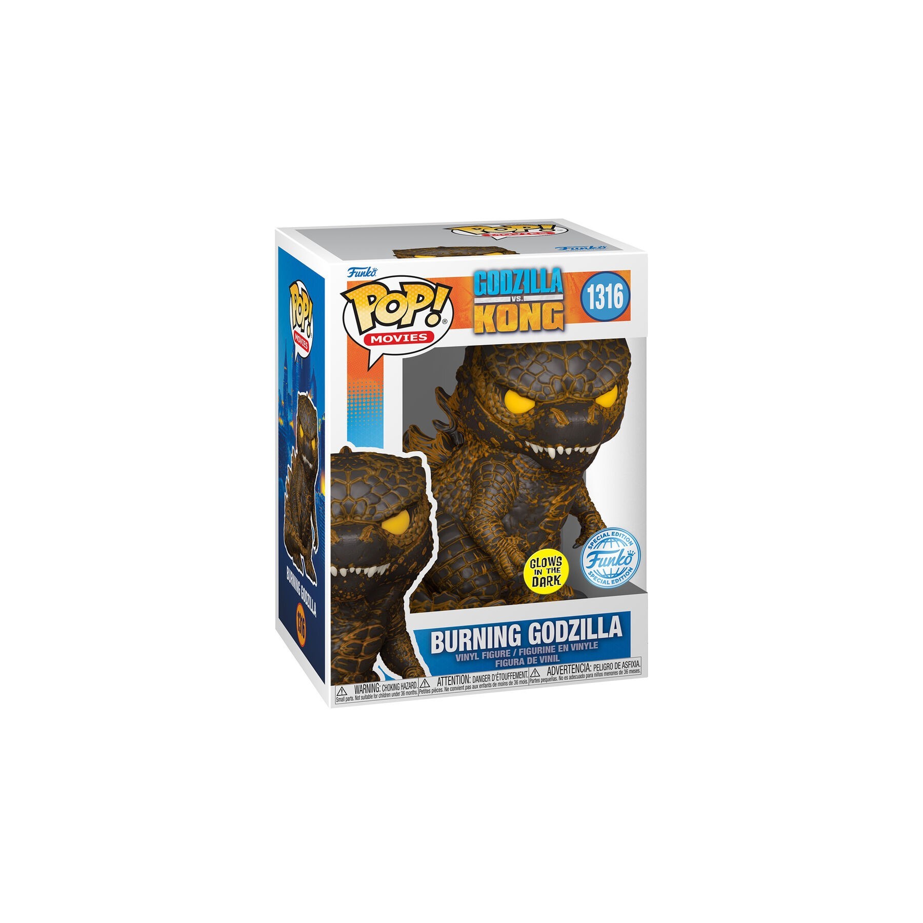 Figura POP Godzilla Vs Kong Burning Godzilla Exclusive