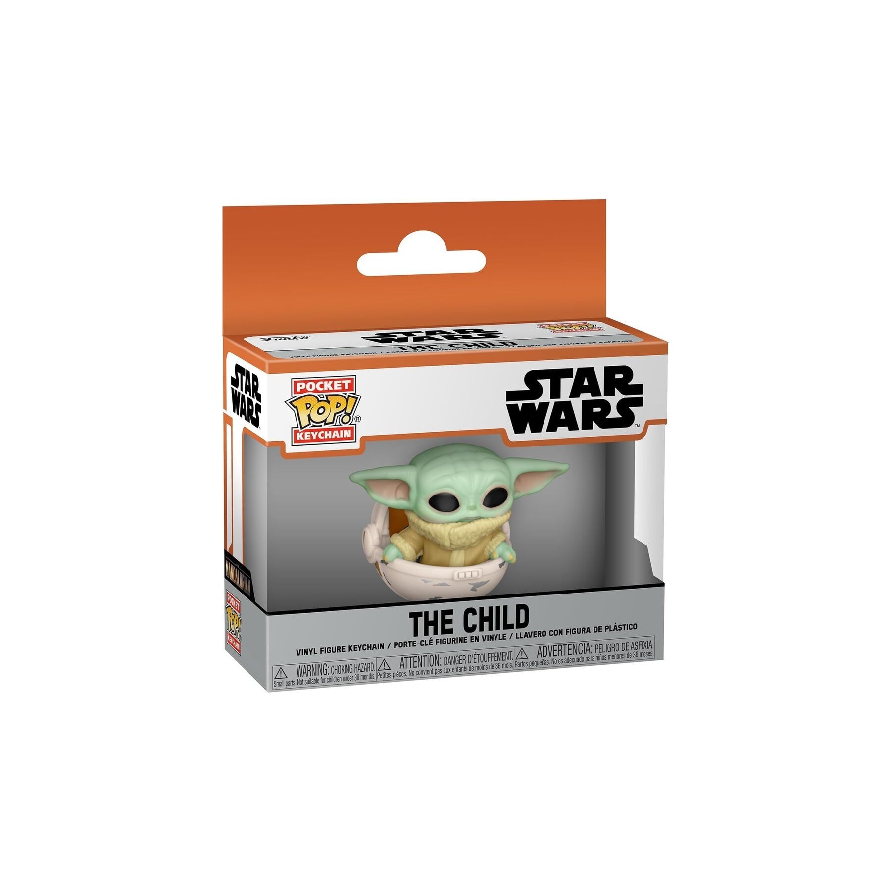 Llavero Pocket POP Star Wars The Mandalorian Yoda The Child