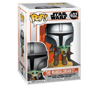 Figura POP Star Wars The Mandalorian Mando Flying with Jet Pack